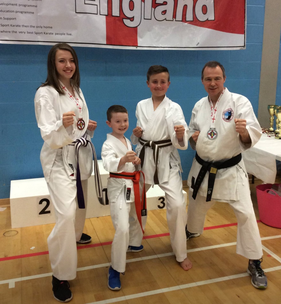 British Karate Championships successes Mizukara